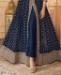 Picture of Good Looking Nevy Blue Anarkali Salwar Kameez