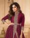 Picture of Appealing Purple Anarkali Salwar Kameez