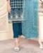 Picture of Pretty Nevy Blue Straight Cut Salwar Kameez