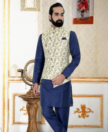 Picture of Beautiful Navy Blue Kurtas