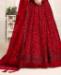 Picture of Alluring Red Anarkali Salwar Kameez