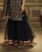 Picture of Radiant Black Straight Cut Salwar Kameez