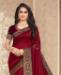 Picture of Magnificent Maroon Casual Saree