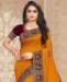 Picture of Well Formed Yellow Casual Saree