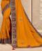 Picture of Well Formed Yellow Casual Saree