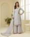 Picture of Ideal Grey Straight Cut Salwar Kameez