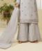 Picture of Ideal Grey Straight Cut Salwar Kameez