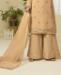 Picture of Bewitching Musterd Yellow Straight Cut Salwar Kameez