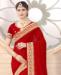 Picture of Lovely Red Casual Saree