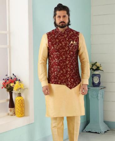 Picture of Nice Light Gold Kurtas