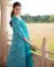 Picture of Lovely Teal Readymade Gown