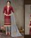 Picture of Sublime Maroon Cotton Salwar Kameez