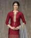 Picture of Sublime Maroon Cotton Salwar Kameez