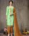 Picture of Graceful Sea Green Cotton Salwar Kameez