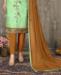 Picture of Graceful Sea Green Cotton Salwar Kameez