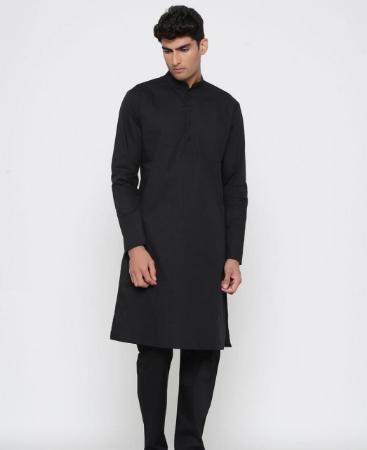 Picture of Fine Black Kurtas