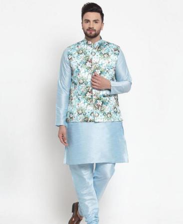 Picture of Magnificent Sky Blue Kurtas