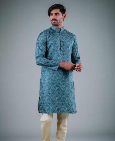 Picture of Charming Teal Kurtas