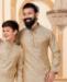 Picture of Ideal Beige Kids Kurta Pyjama