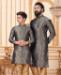 Picture of Amazing Grey Kids Kurta Pyjama