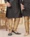 Picture of Ravishing Black Kids Kurta Pyjama