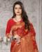 Picture of Charming Red Casual Saree