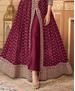 Picture of Appealing Purple Anarkali Salwar Kameez