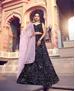 Picture of Excellent Black Lehenga Choli