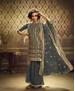 Picture of Grand Grey Straight Cut Salwar Kameez