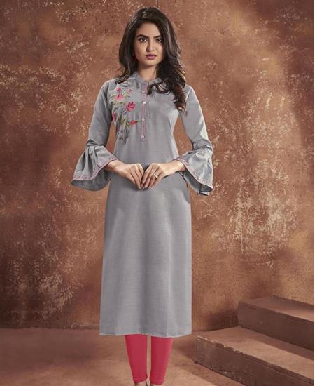 Picture of Marvelous Grey Kurtis & Tunic