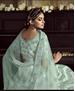 Picture of Stunning Sky Blue Lehenga Choli