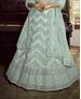 Picture of Stunning Sky Blue Lehenga Choli