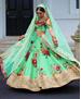 Picture of Gorgeous Green Lehenga Choli