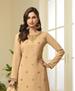 Picture of Bewitching Musterd Yellow Straight Cut Salwar Kameez