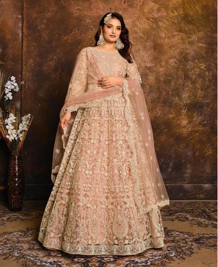 Picture of Fascinating Fawn Lehenga Choli