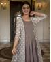 Picture of Classy Grey Readymade Gown