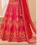 Picture of Comely Pink Lehenga Choli