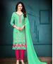 Picture of Excellent Sea Green Cotton Salwar Kameez