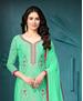 Picture of Excellent Sea Green Cotton Salwar Kameez