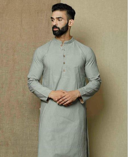 Picture of Delightful Grey Kurtas