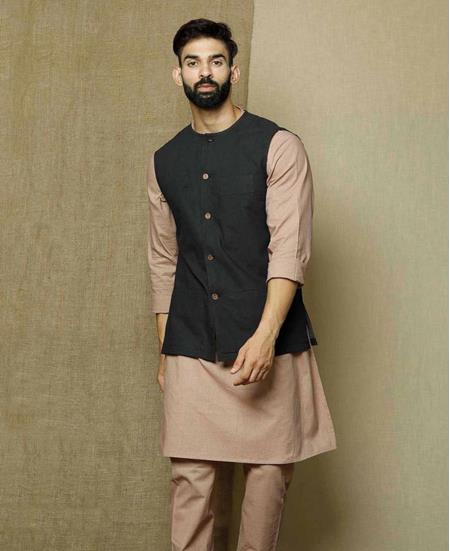 Picture of Statuesque Beige Kurtas