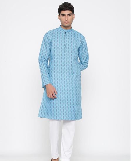 Picture of Splendid Sky Blue Kurtas