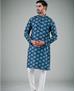 Picture of Elegant Nevy Blue Kurtas