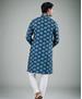 Picture of Elegant Nevy Blue Kurtas