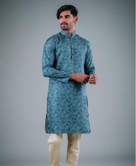 Picture of Charming Teal Kurtas