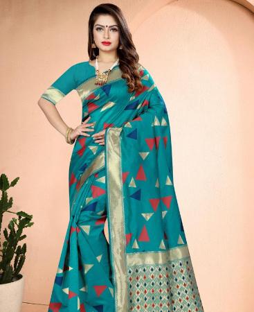 Picture of Amazing Rama Casual Saree