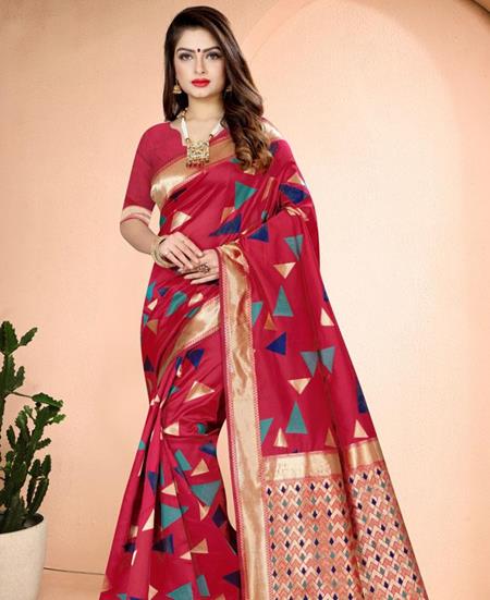 Picture of Elegant Gajari Casual Saree