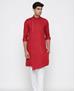 Picture of Shapely Red Kurtas