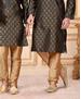 Picture of Splendid Black Kids Kurta Pyjama