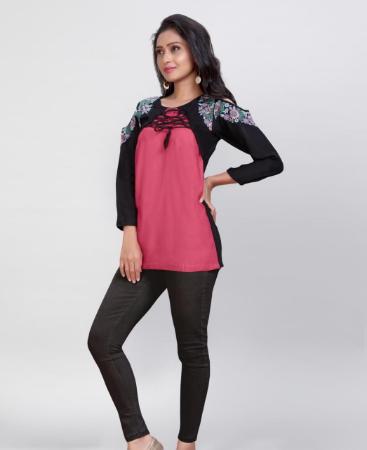 Picture of Beautiful Pink Kurtis & Tunic